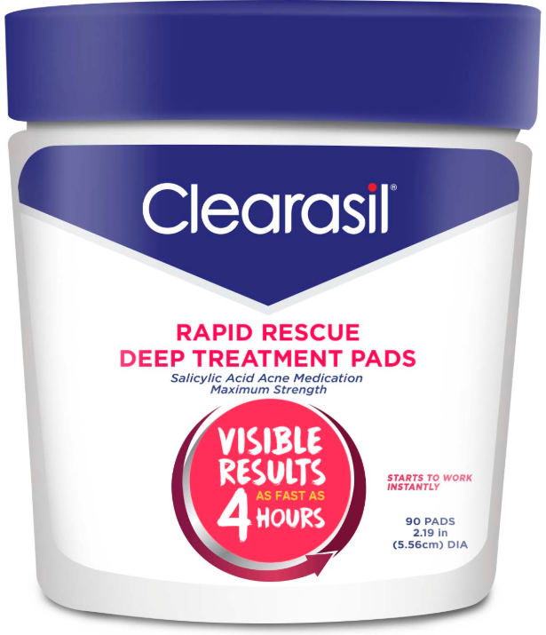 CLEARASIL® Rapid Rescue Deep Treatment Pads